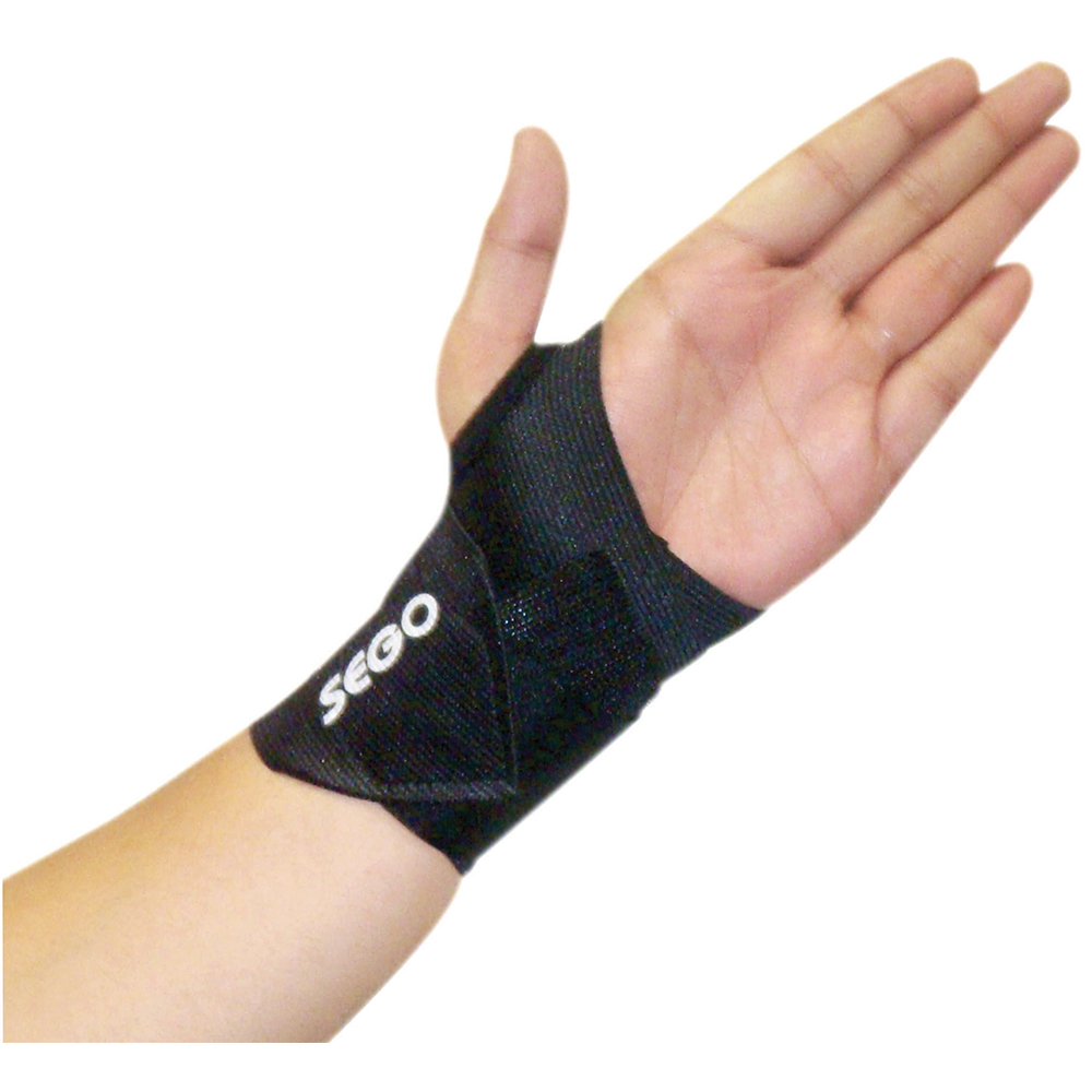 WRIST WRAP WITH THUMB LOOP (BLACK)