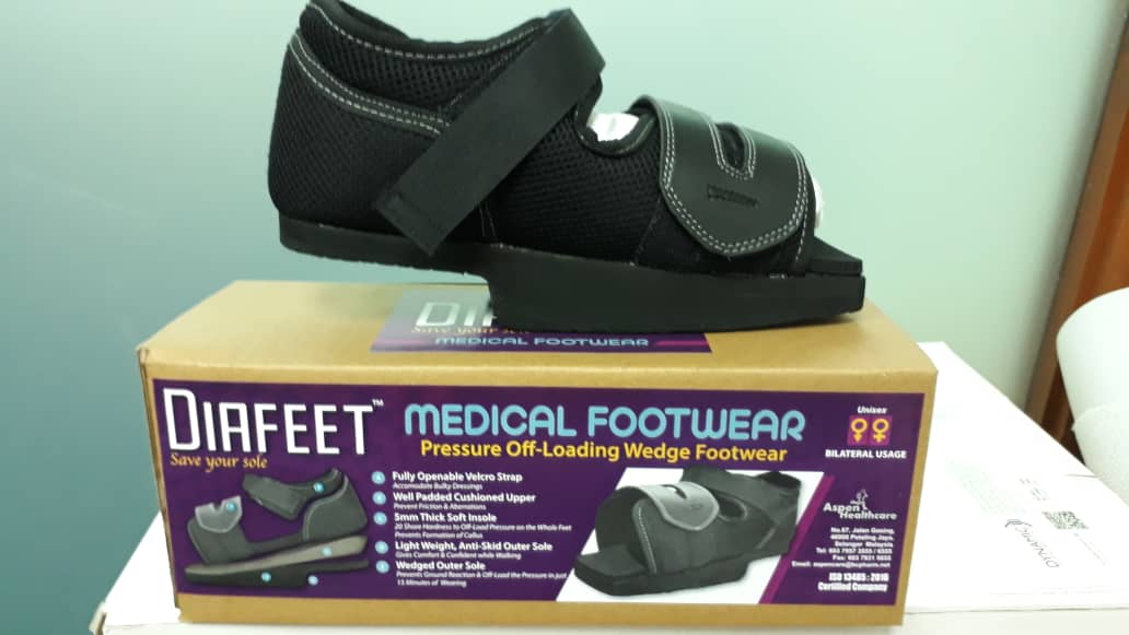 DIAFEET - POSTERIOR WEDGE FOOTWEAR