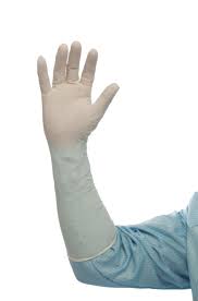 LATEX ELBOW GLOVE NON-STERILE