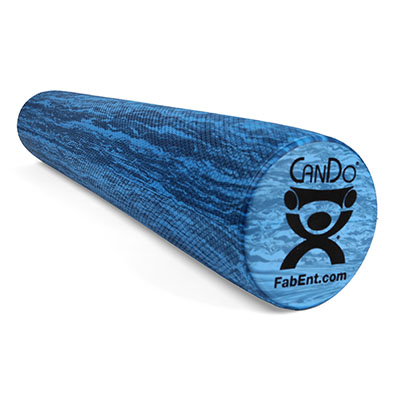 CANDO FOAM ROLLER - Blue EVA FOAM - EXTRA FIRM - 6" x 36" - ROUND