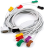 BTL-08 ECG PATIENT CABLE FOR STRESS-TEST (PINCH PLUG) (IEC-EU MARKING)