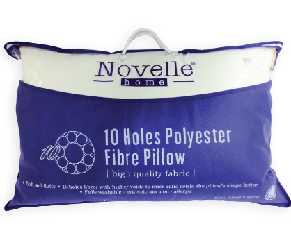 NOVELLE 10 HOLES POLYESTER FIBER PILLOW