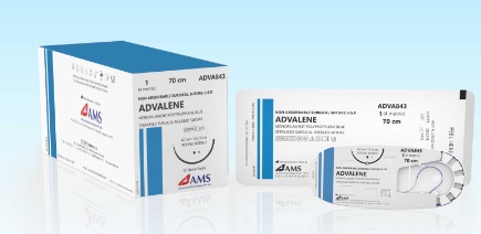 ADVALENE BLUE 1-0 75 CM 1/2 CIR RB 37 MM