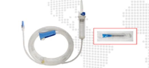 INFUSION SET WITH LATEX FREE Y-SITE, STERILE