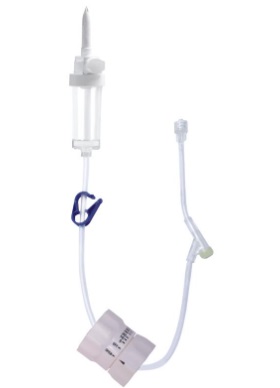 POLYTROL MICRO SET - IV INFUSION SET WITH MICRO DRIP & FLOW REGULATOR - 150 CM