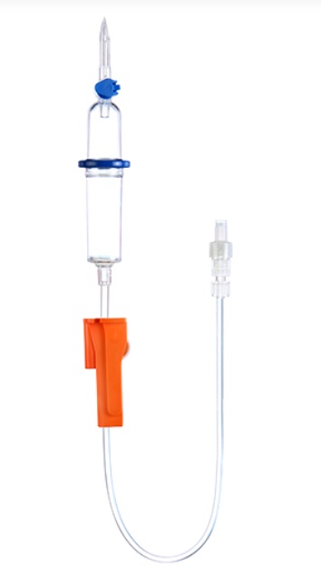 AUTOFUSION - IV INFUSION SET WITH AUTO AIR STOP , PRIMMING FILTER & Y SITE - 180 CM