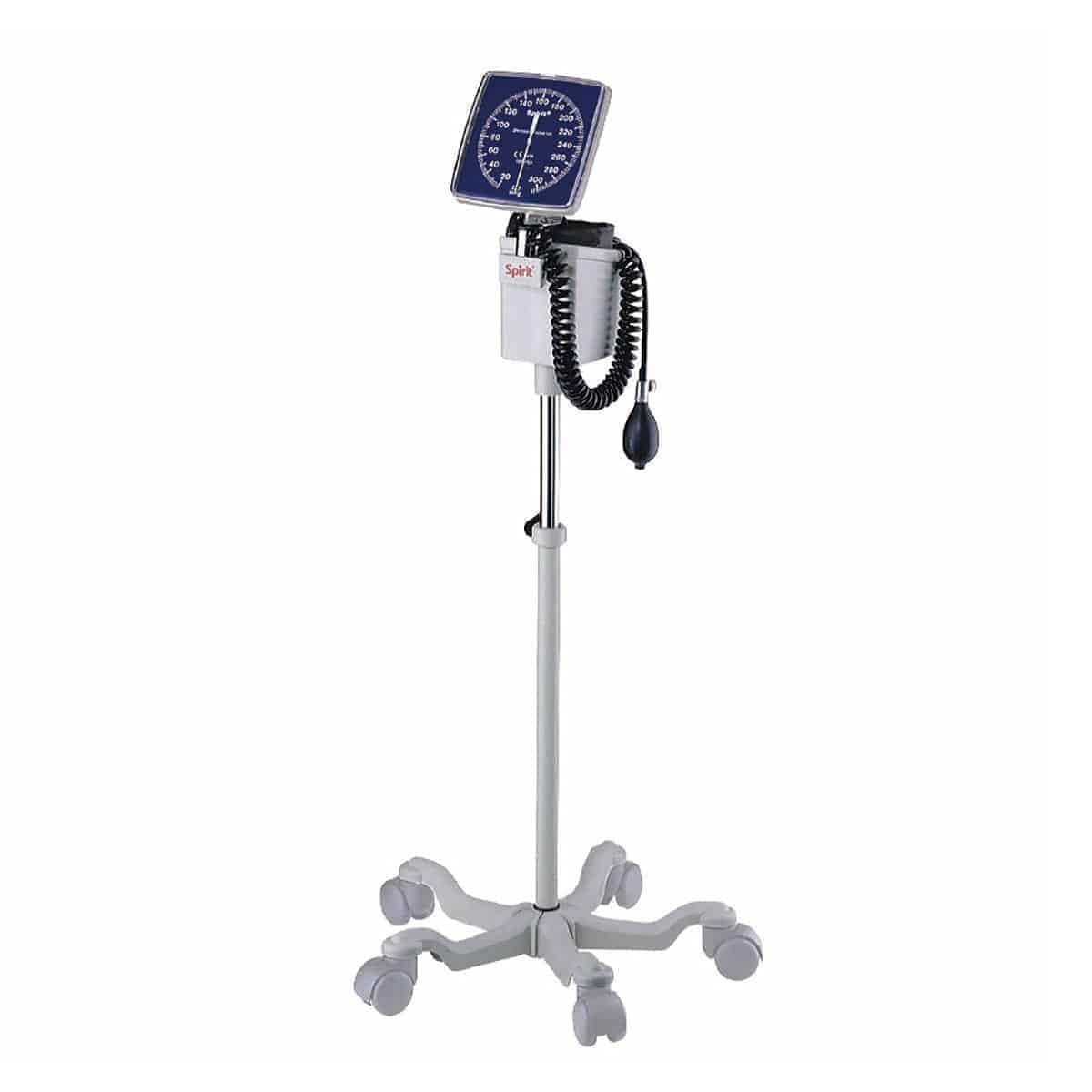 SPIRIT CK-142 MOBILE TYPE LARGE FACE ANEROID SPHYGMOMANOMETER 