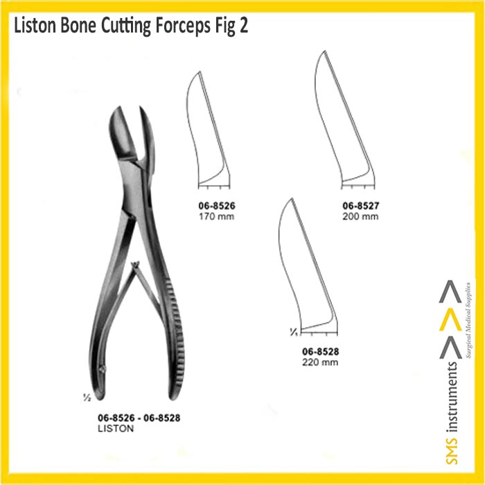 LISTON BONE CUTTING FORCEPS CVD 20CM