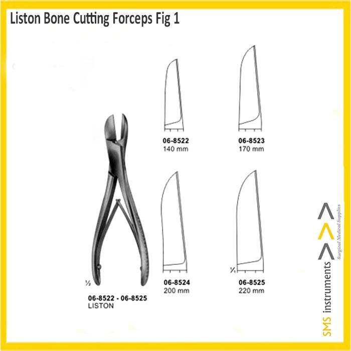 LISTON BONE CUTTING FORCEPS STRAIGHT 140MM