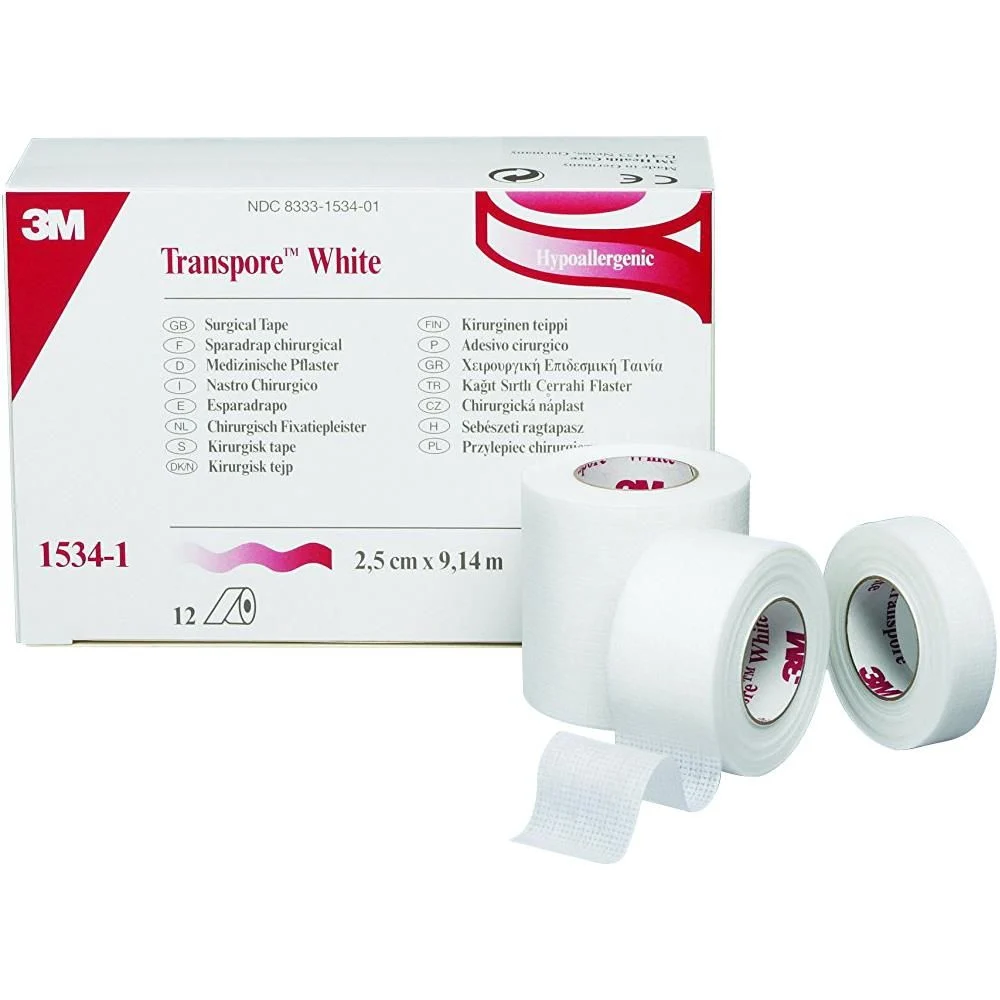 3M™ TRANSPORE™ WHITE DRESSING TAPE