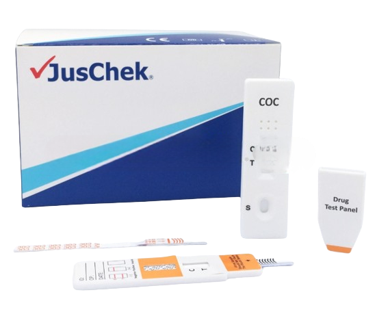 JUSCHECK COC-COCAINE RAPID TEST STRIP 