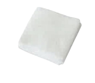 PRECUT GAUZE PLAIN, MESH: 20x24 10cm x 10cm x 24ply