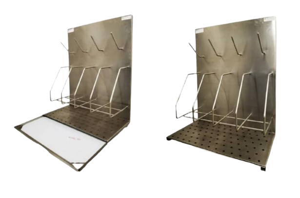 STERIL-MAX BEDPAN RACK WALL MOUNTED