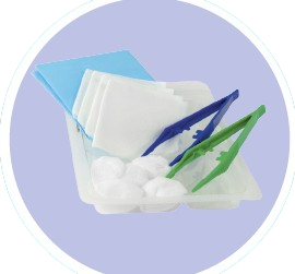 DRESSING SET STANDARD BASIC WITH LIMPET BAG (SBL) 2F 