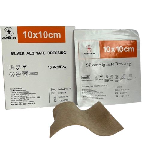 SILVER ALGINATE DRESSING